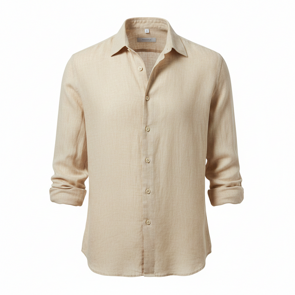 Long sleeve mens Linen shirt